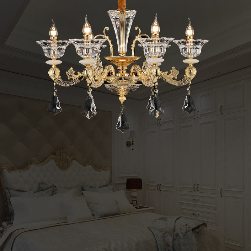 European Copper Chandelier