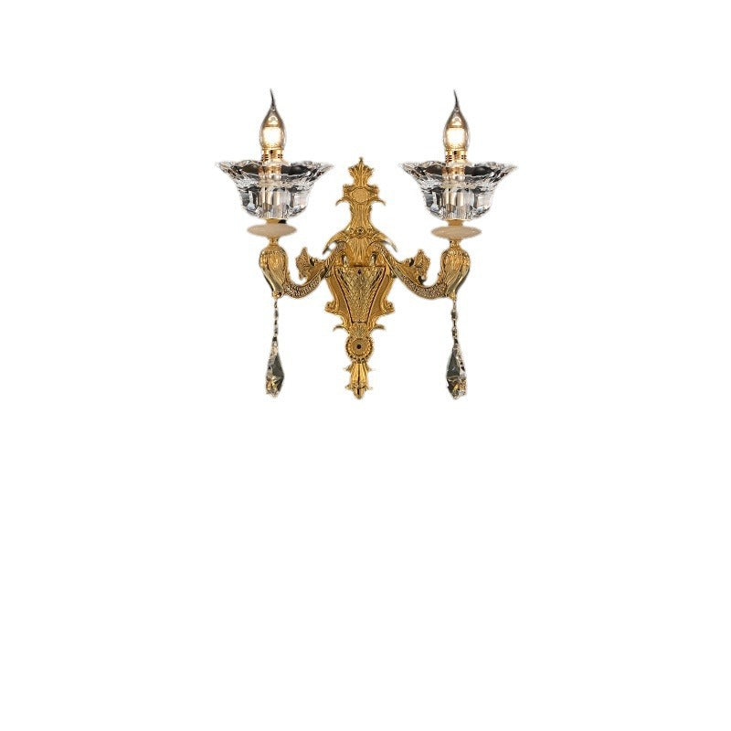 European Copper Chandelier