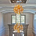 Floating Glass Bubble Chandelier