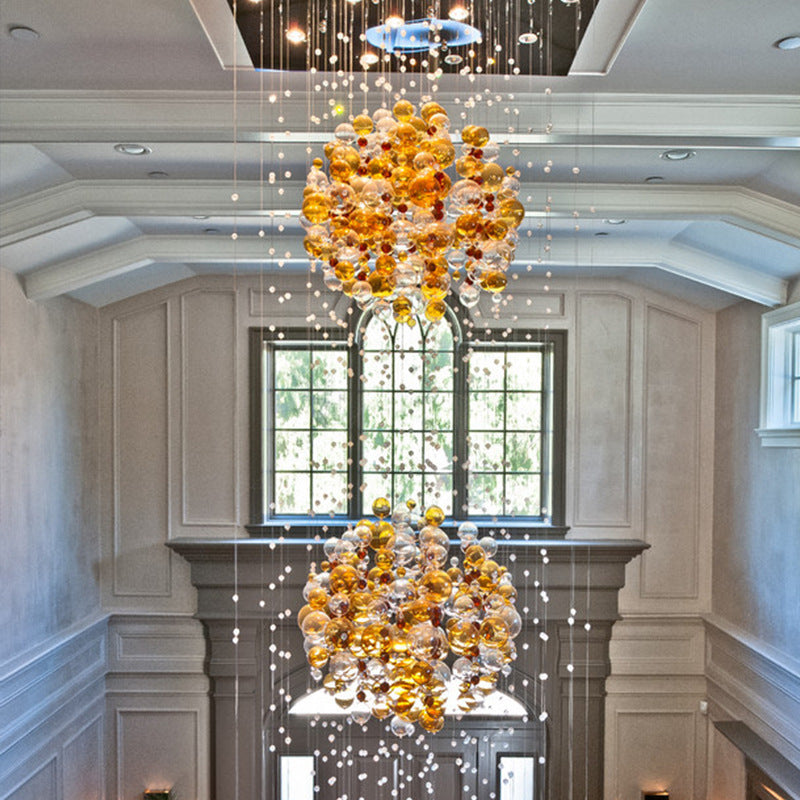 Floating Glass Bubble Chandelier