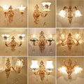 European Crystal Wall Sconce
