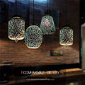 3D Fireworks Glass Pendant Light