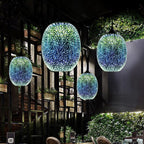 3D Fireworks Glass Pendant Light
