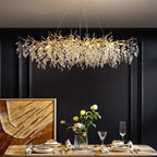 Modern Branch Crystal Chandelier
