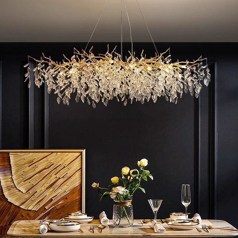 Modern Branch Crystal Chandelier