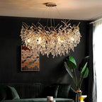 Modern Branch Crystal Chandelier