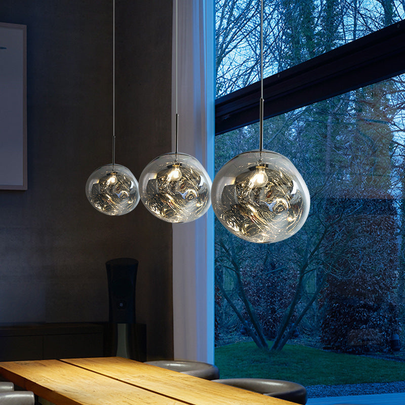 Modern Lava Glass Pendant Light