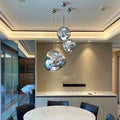 Modern Lava Glass Pendant Light
