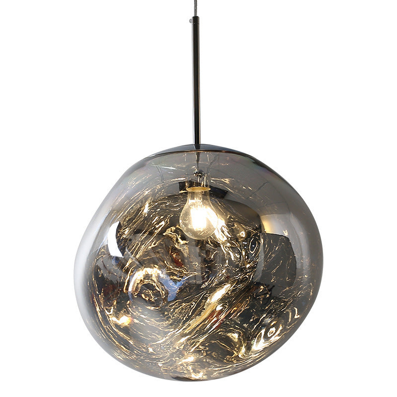 Modern Lava Glass Pendant Light