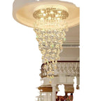 Modern Raindrop Waterfall Chandelier