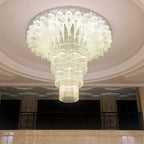 Large European Crystal Chandelier