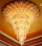Large European Crystal Chandelier