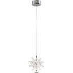 Crystal Snowflake Mini Pendant Light