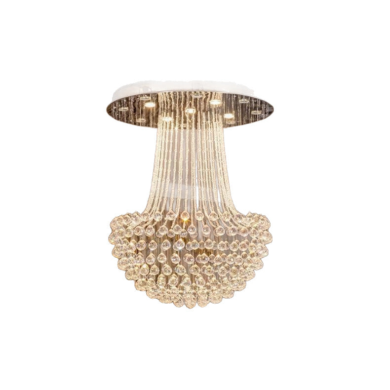 Crystal Raindrop Living Room Chandelier