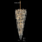 3136/22 crystal branch chandelier full view