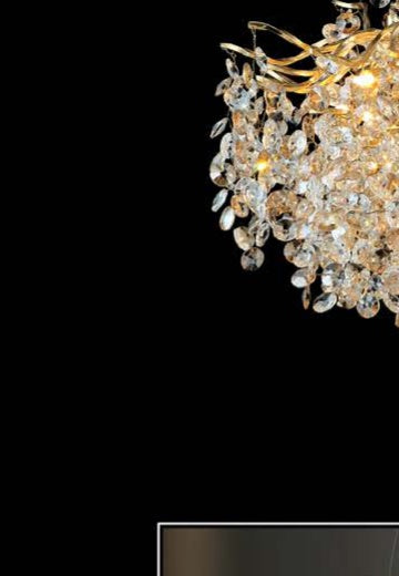408-D800-B chandelier full view