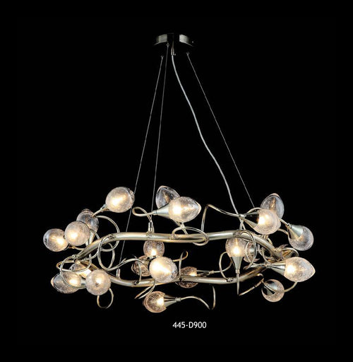 445-D900 chandelier full view