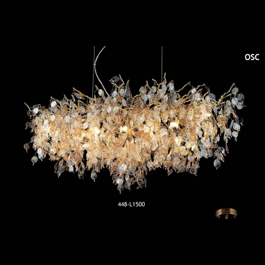 448-L1500 chandelier full view