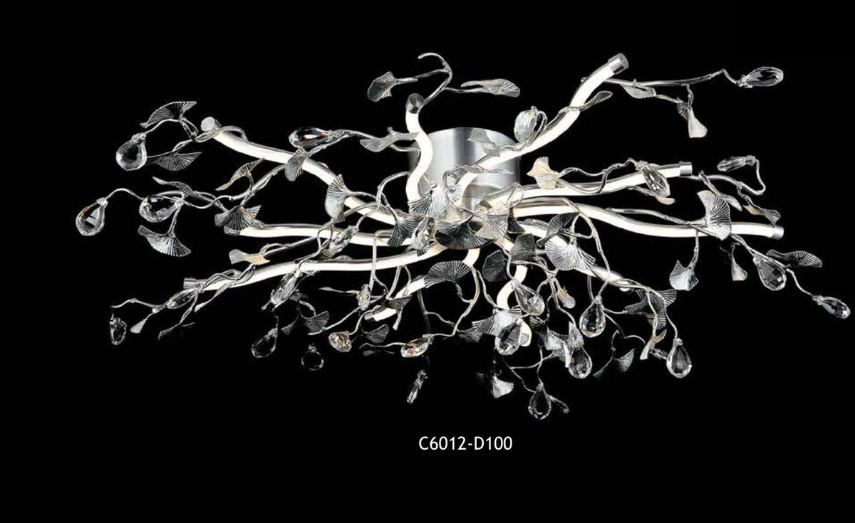 C6012-D100 ceiling light complete full view