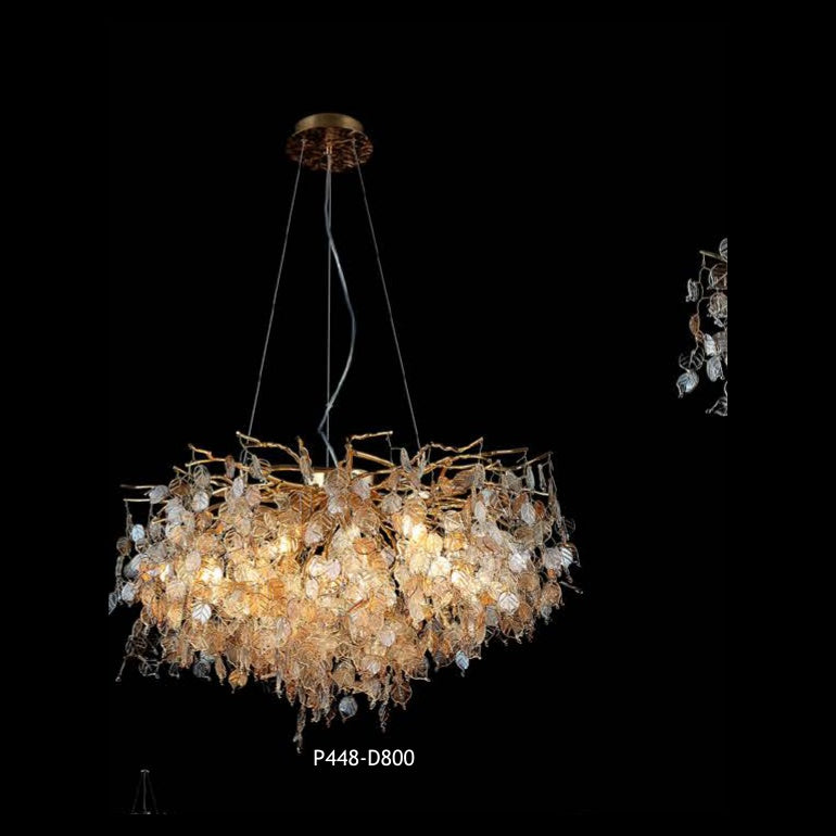 P448-D800 chandelier full view