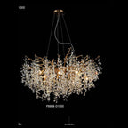 P8808-D1000 crystal chandelier full view